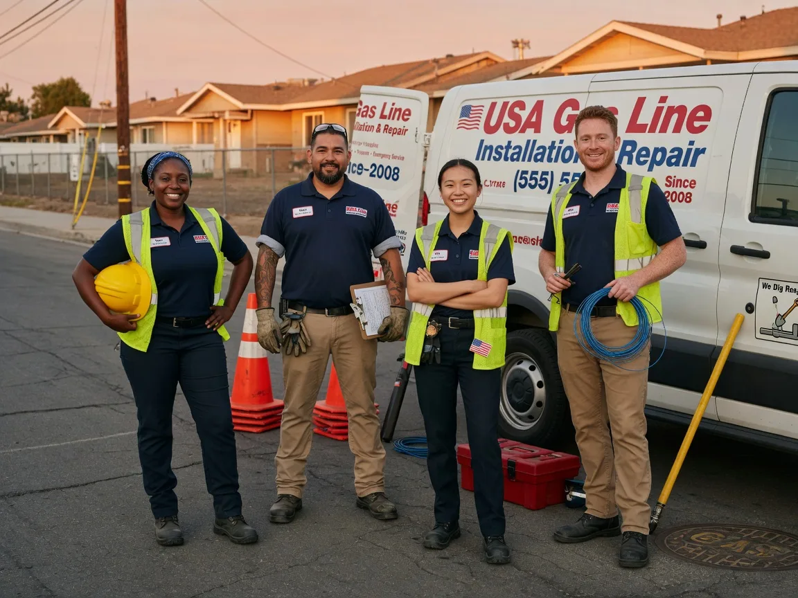 Gas Line Installation company in Dedham, MA